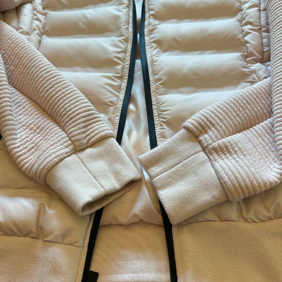 Mark New York Women's Performance Puffer Bomber Jacket Light Pink Sz Small - Picture 8 of 13